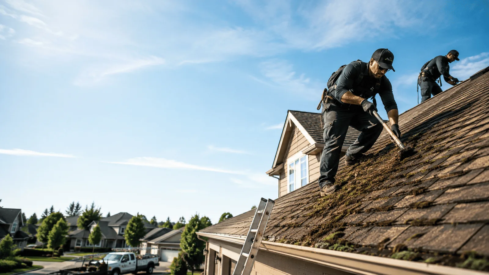 Roof Moss Removal in Muleshoe, TX near me